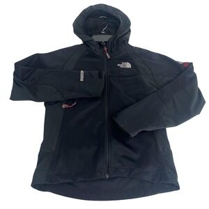 The North Face Jacket Womens Small Black Summit Series Windstopper Hooded